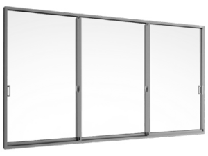 Sliding Door (3 Panels On 3 Tracks)