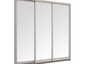 Sliding window (3 panels on 3 tracks)